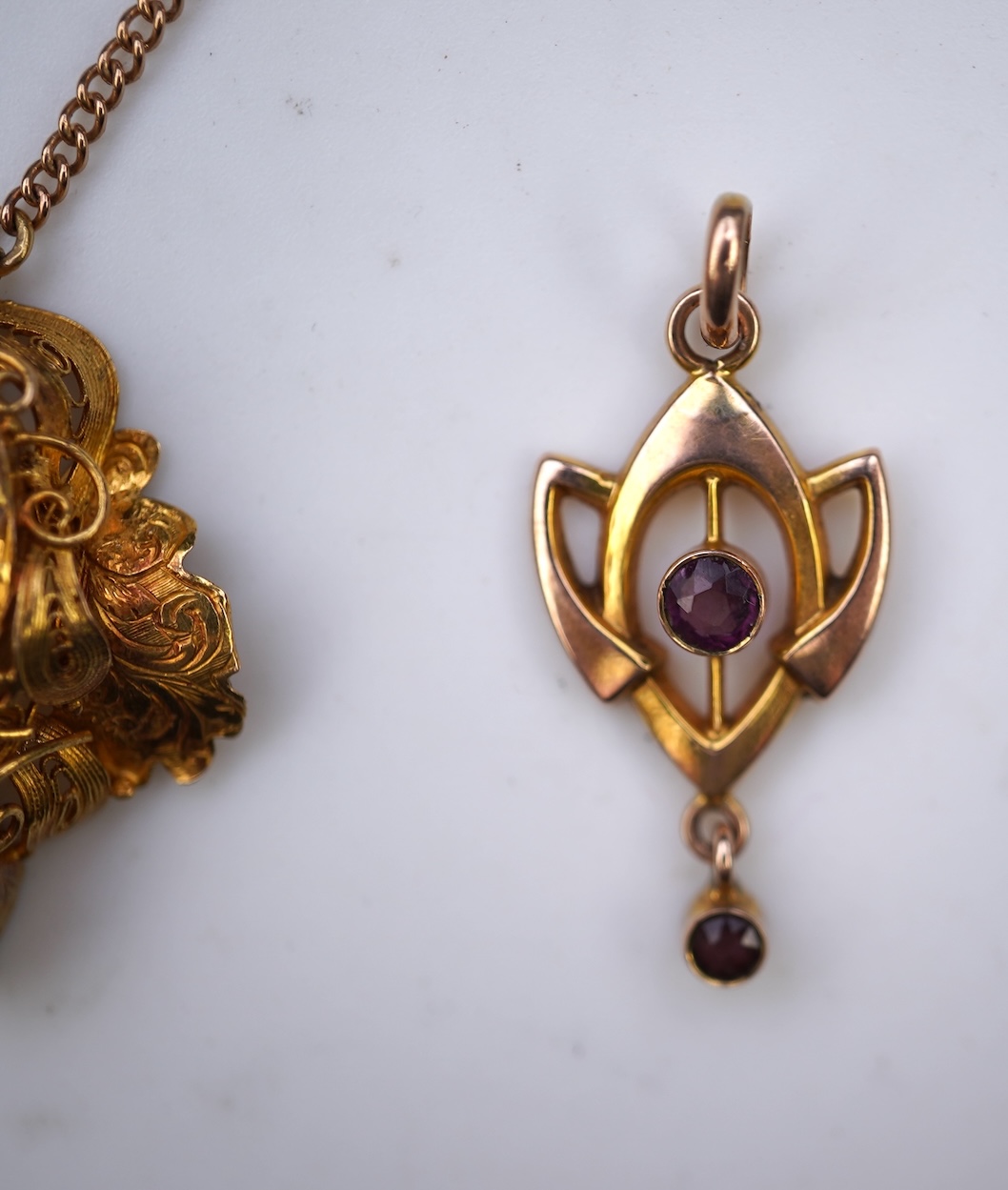 Two pendants